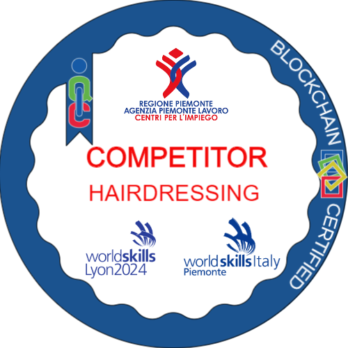 Competitor Hairdressing ai Campionati dei Mestieri WorldSkills Lyon 2024.
